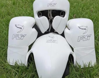 Fly Boxing Sparring Set, Gloves, Head & Groin Guard, Training Gear, Fighting Gear, Worldwide Shipping