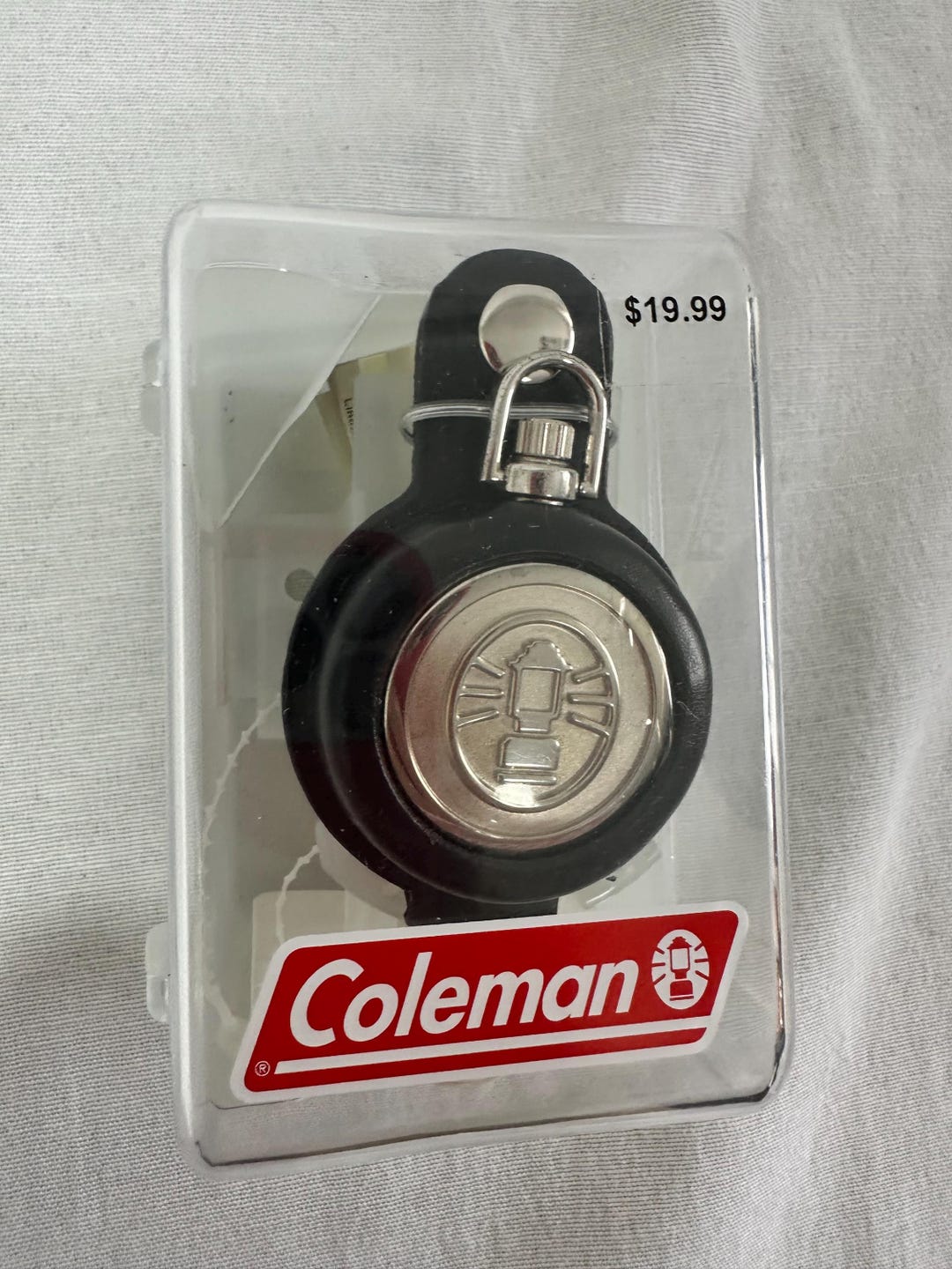 VINTAGE Coleman Retractable Gear Clip Heavy Duty Keychain - NOS With ...