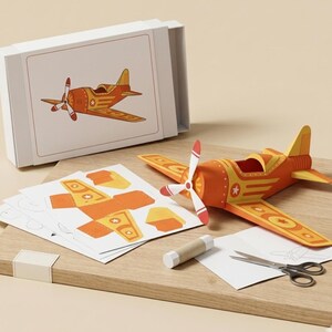 Printable Aircraft Papercraft Models, Airplanes, Jets, Helicopters (Digital Download)