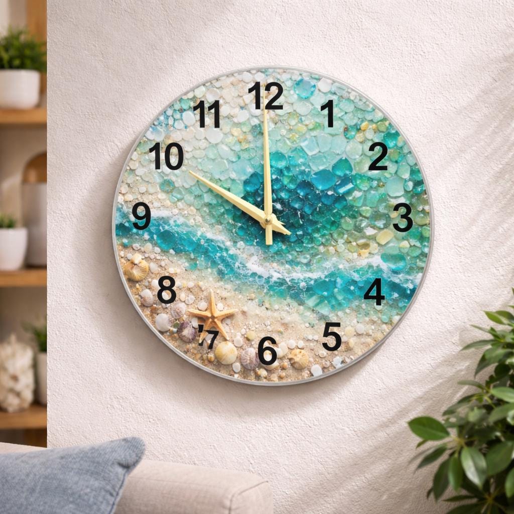 Italy【MURANO】ムラーノ ミルフィオリ 置時計 テーブルクロック 4/19 OPEN！ 12:00-19:00 Murano glass clock 目が覚めるようなパキッ