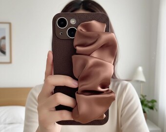 Silk Wristband Phone Case, Soft Silicone Full Coverage Cover, iPhone Protection