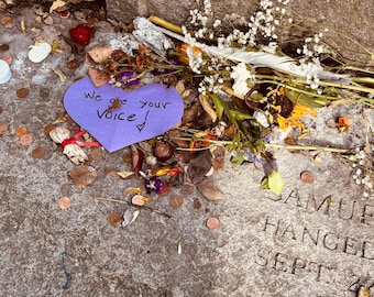Salem Witch Trials Memorial Photography, Historic Salem Wall Art