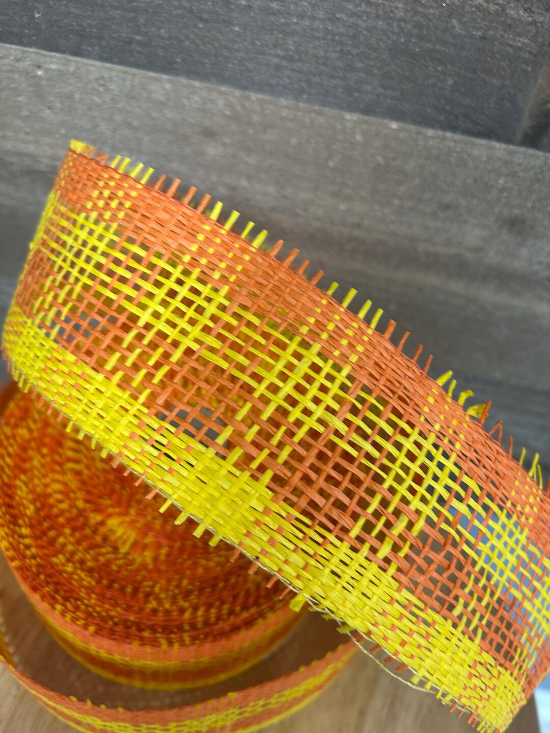 Corn Ribbons Ribbon 2.5inchx20yards Candy Corn Pattern Fall - Etsy
