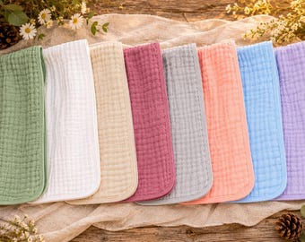 Muslin Burp Cloths | Soft Breathable Baby Essentials