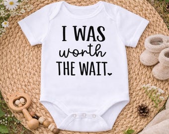 Rainbow Baby Onesie | IVF Miracle Baby Outfit