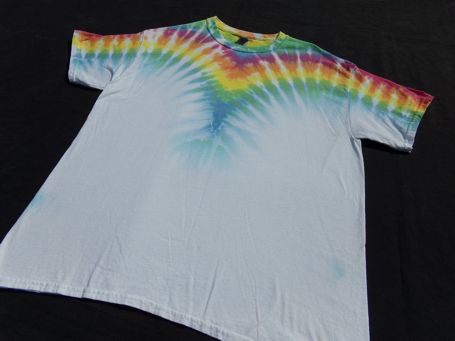 cloud tie dye shirt