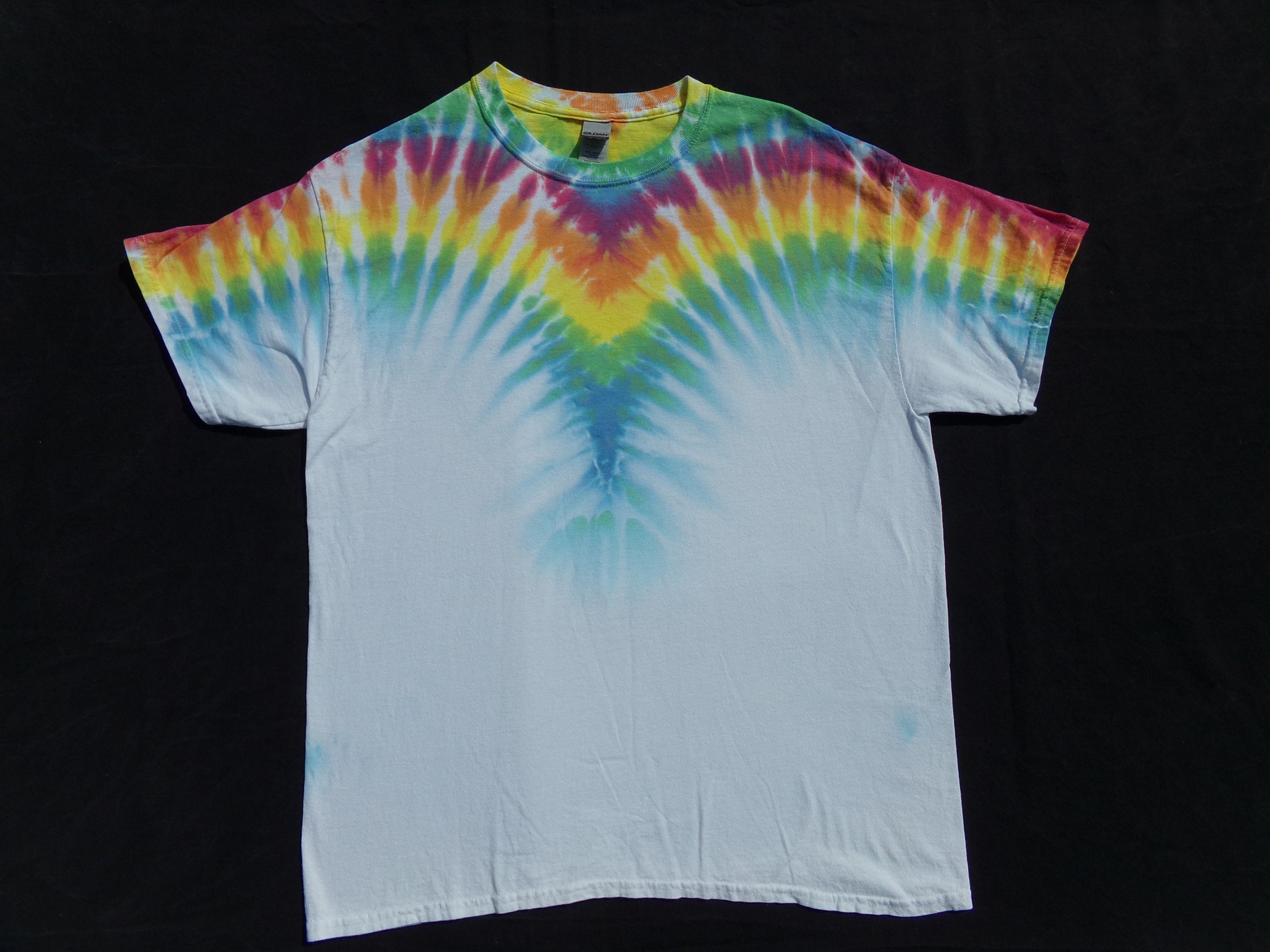 cloud tie dye shirt