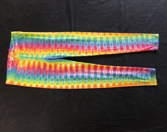 Rainbow DNA Tie Dye Medium Leggings