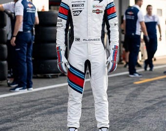 Traje de carreras de karts a medida – Poliéster Cordura homologado por CIK/FIA Nivel 2, forrado de algodón.