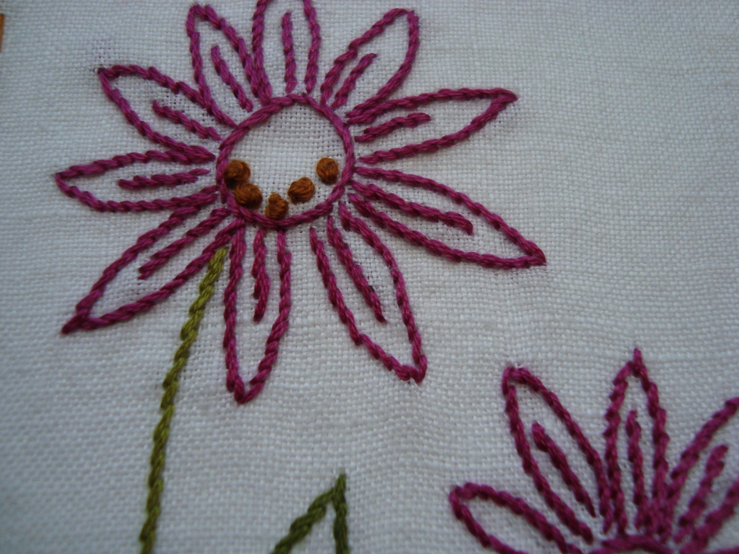 Flowers 2. Embroidery Pattern | Etsy