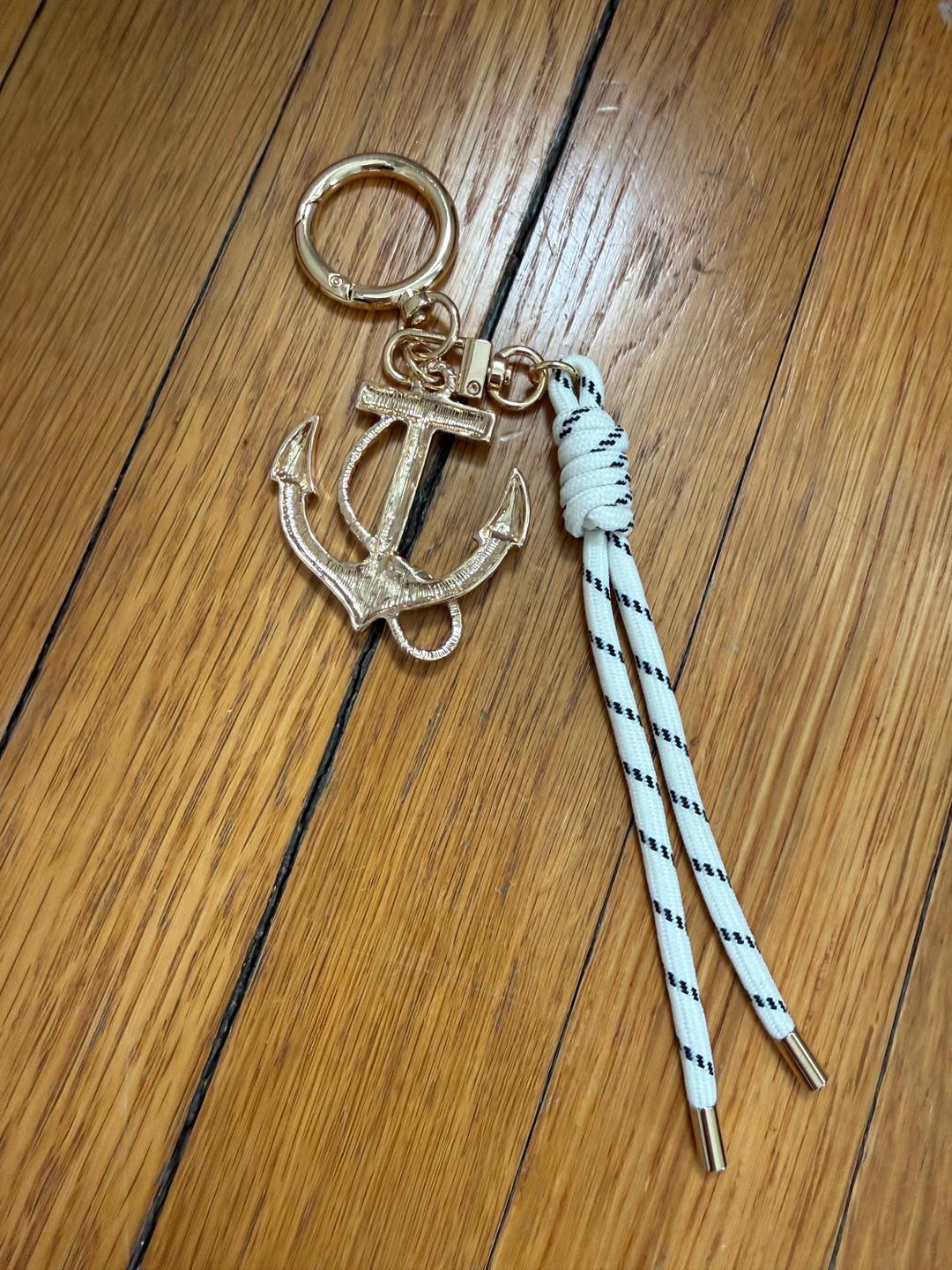 Coss Rope Key Chain The Ahoy Rope Key Chain by BrΓΆokie Bows - Etsy