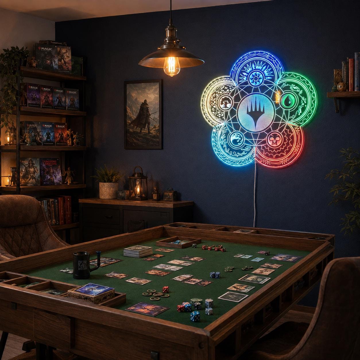Magic the Gathering Sign - Etsy