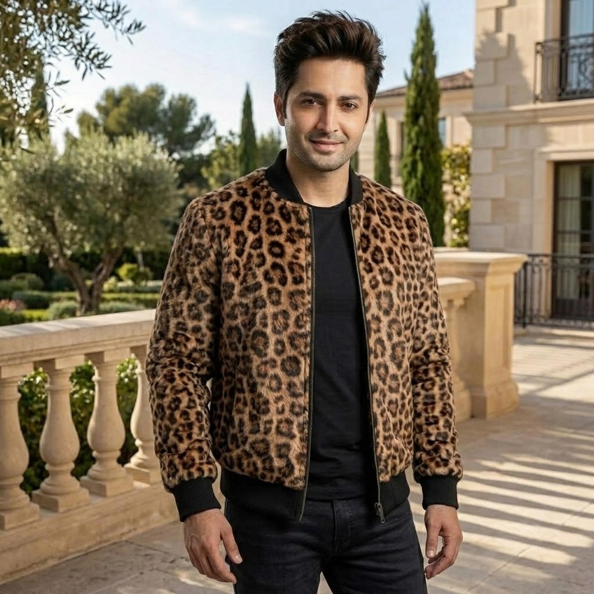 Mens Leopard Jacket - Etsy
