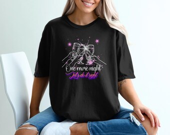 T-shirt voor avondje uit voor meisjes, shirt vrijgezellenfeest, T-shirt vriendentrip, retro feesttop