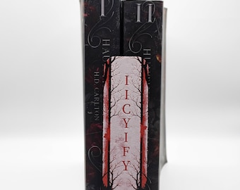 IcyIfy Dark Romance Bookmark |Spicy Book Accessory | Adeline x Zade Inspired | BookTok Reader Gift | Morally Grey Vibes