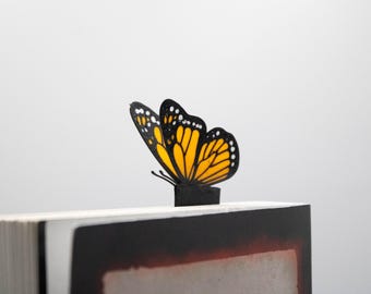 Butterfly Bookmark | Monarch Clip Bookmark | Aesthetic Book Accessory | Book Lover Gift | Cute BookTok Reader Gift