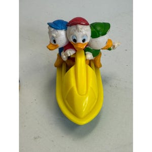 Lot Vintage Disney Mickey & Minnie Mouse PVC Figuren Superheld Space Pluto Goofy Bild 4