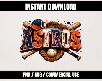 Astros PNG SVG | Arquivo para impressão por sublimação com fundo transparente | Download instantâneo