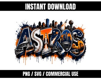 Astros PNG SVG | Arquivo para impressão por sublimação com fundo transparente | Download instantâneo