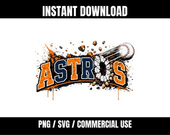 Astros PNG SVG | Arquivo para impressão por sublimação com fundo transparente | Download instantâneo