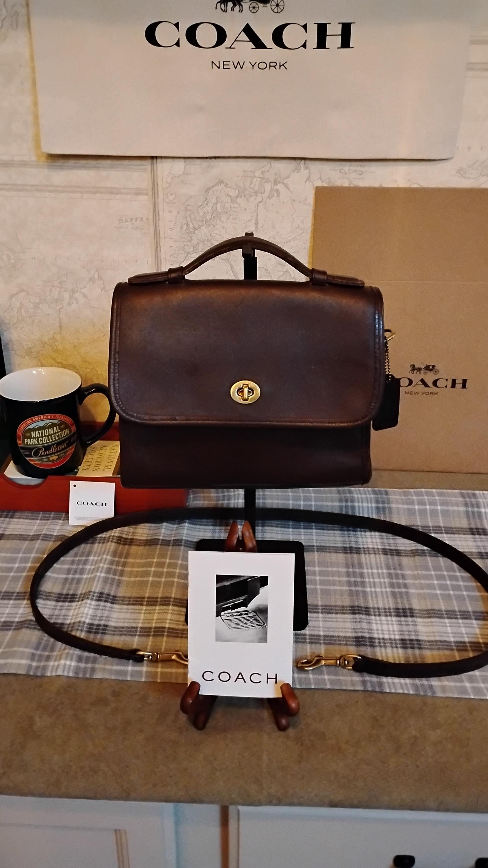 Vintage Coach Purse With Turnlock - Etsy