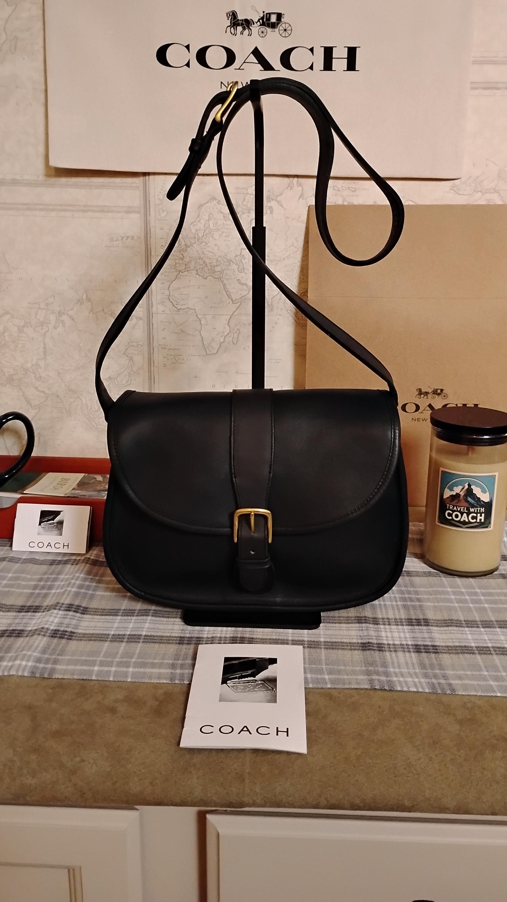 Vintage Coach Saddle Bags - Etsy