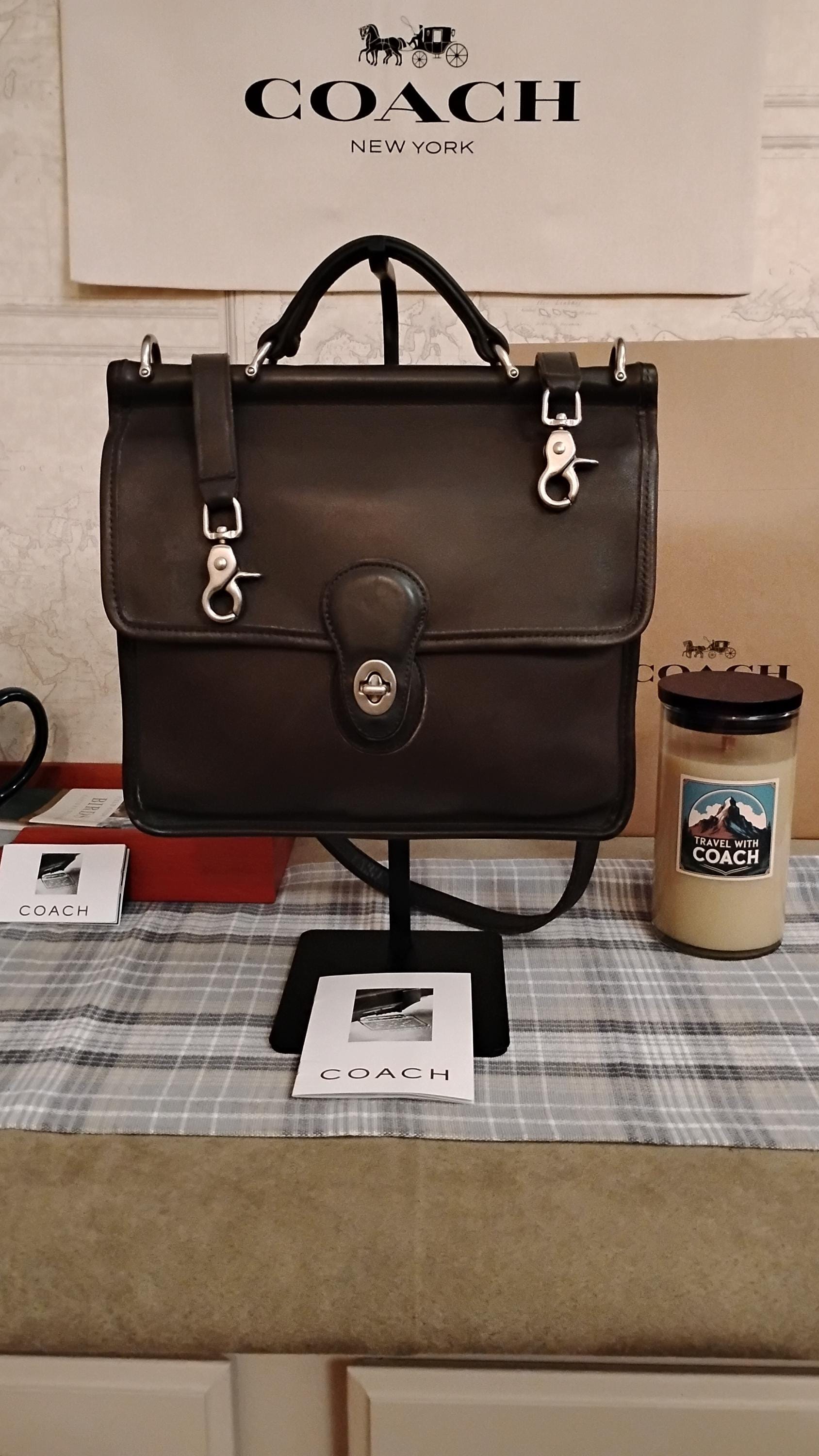 Coach Vintage Turnlock Bag - Etsy