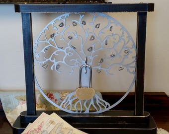 LoveLocks Tree of Life (Petite Table Top), Love Locks Unity Ceremony, Tree of Life Wedding Ceremony