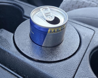 Truck Cup Holder Adapter for Red Bull Slim Can 8.4 oz | Durable Small Can Insert for Car Console