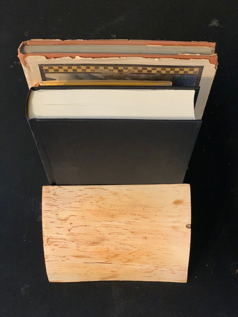 Handmade Real Wood Cedar Bookends image 3