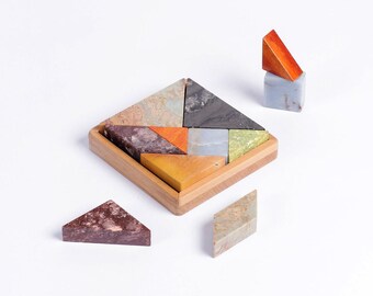 Tangram Gemstone Puzzle