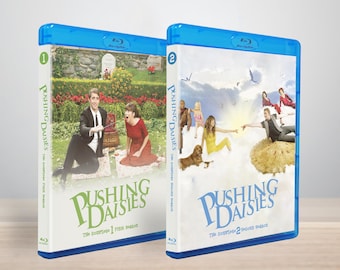 Pushing Daisies TV Series Custom Replacement Blu-ray Covers w/ Case (NO DISC)