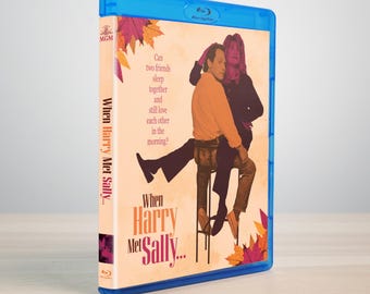 When Harry Met Sally Custom Replacement Blu-ray Cover w/ Case (NO DISC)