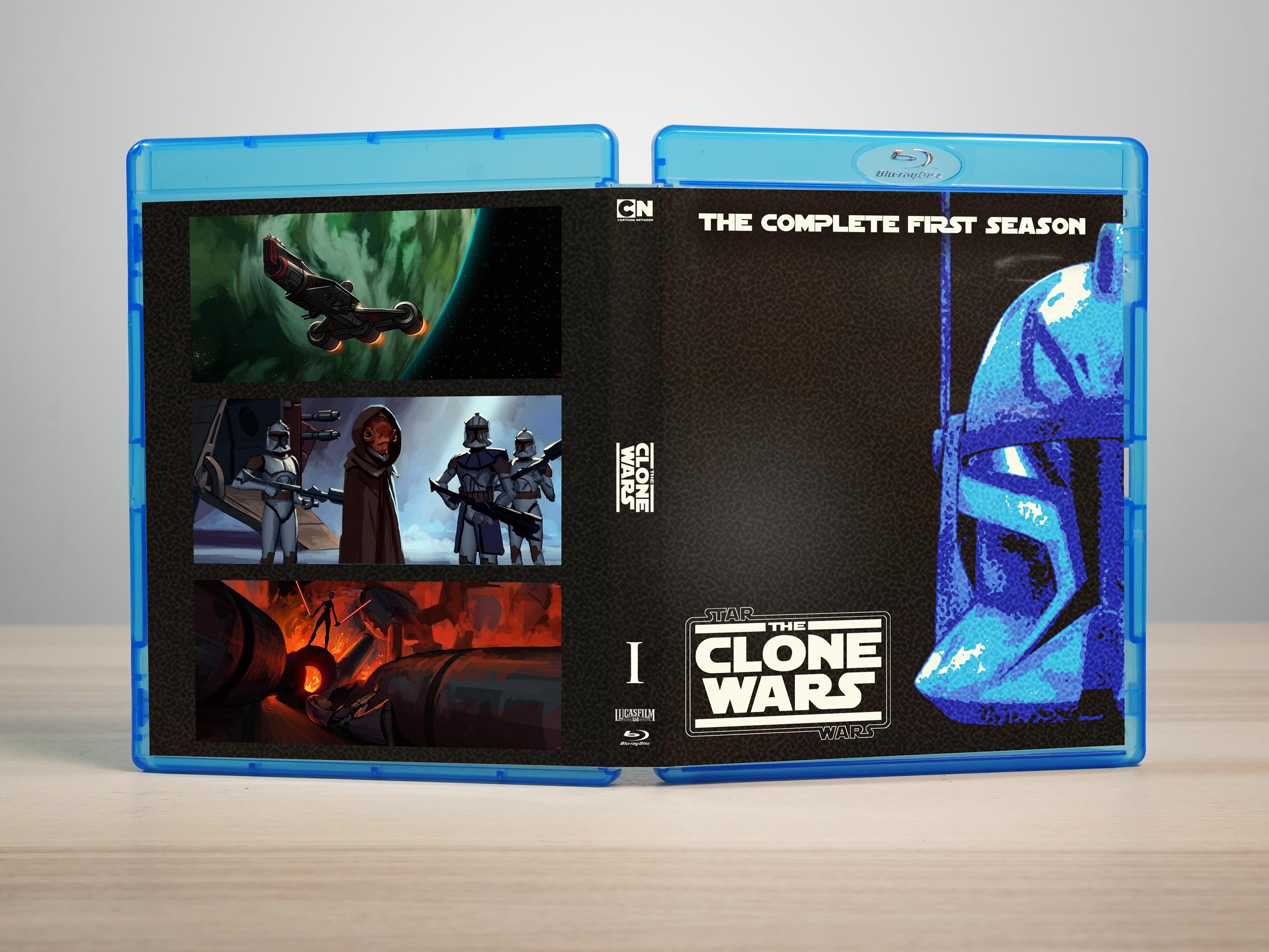 Star Wars: the Clone Wars TV Series Custom Replacement Blu-ray