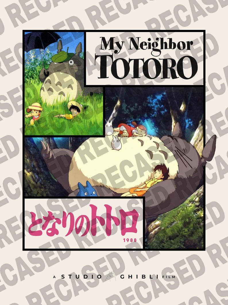 Studio Ghibli Posters, Set of 12, Directed by Hayao Miyazaki image 5