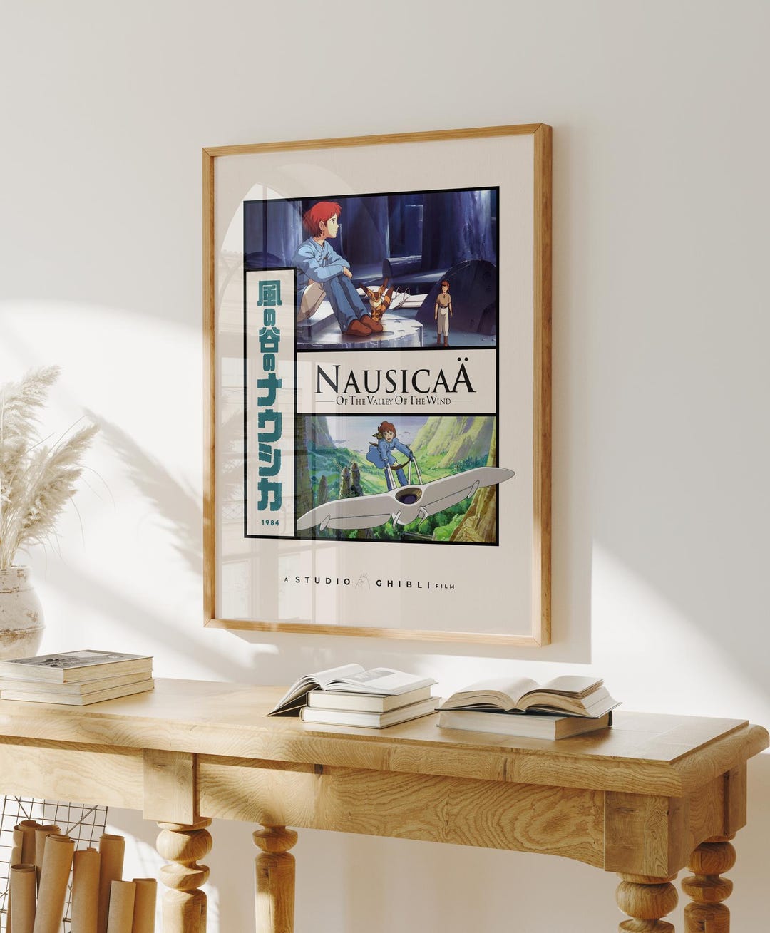 Nausicaä of the Valley of the Wind Print, Studio Ghibli Poster - Etsy
