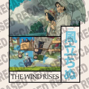 Der Wind erhebt sich Print, Studio Ghibli Poster Bild 3