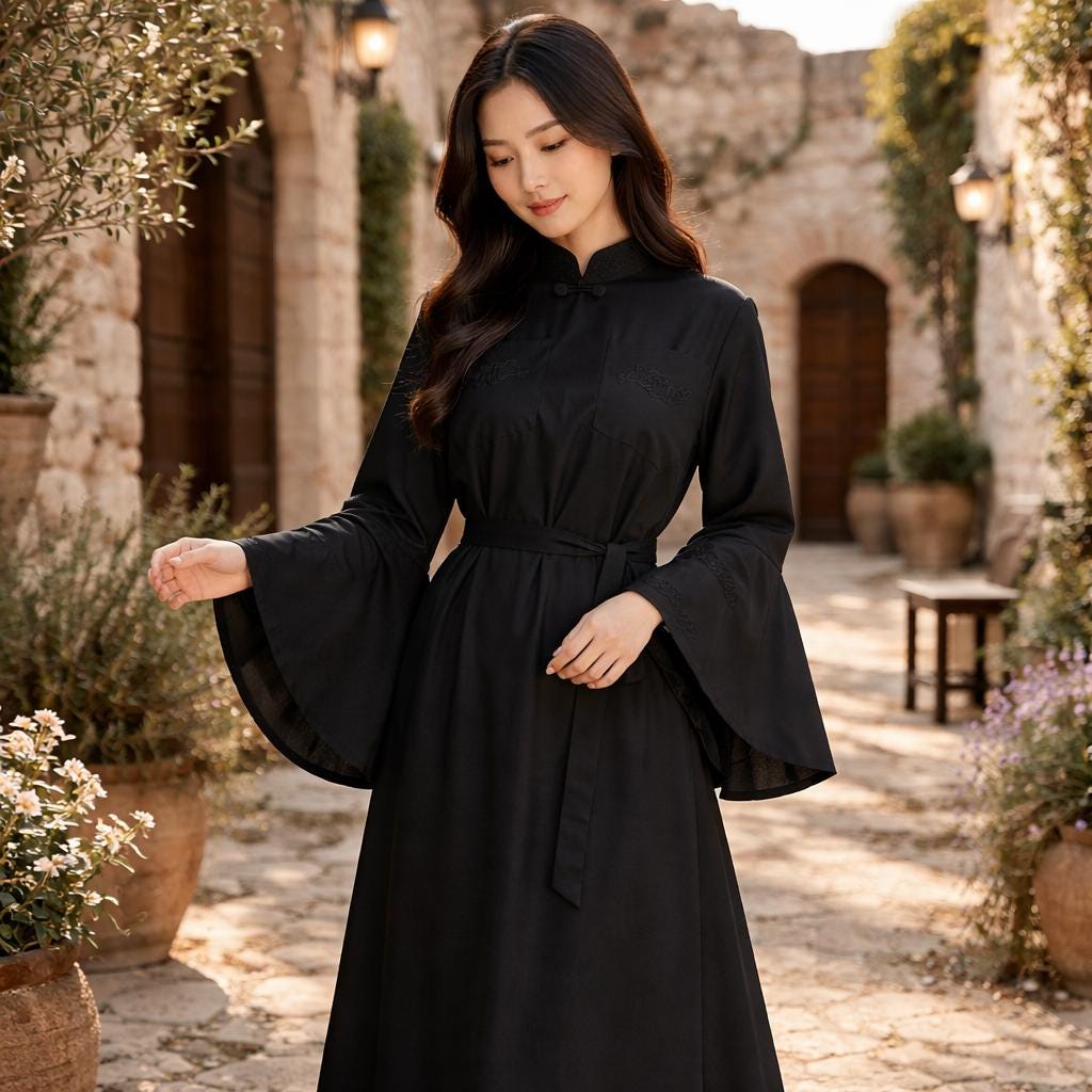 Black Choir Dress - Etsy Singapore
