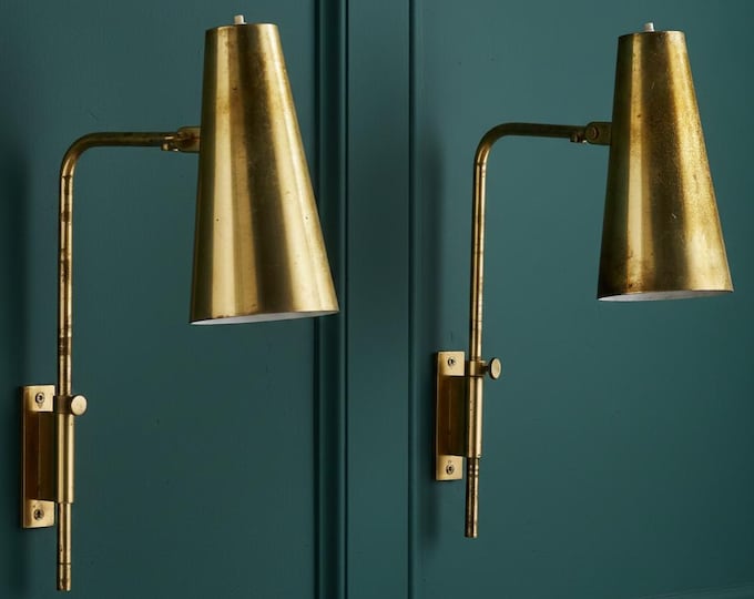 Handcrafted Brass Cylinder Wall Sconce – Modern Minimalist Lighting