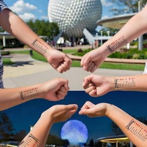 Drinking Around the World Tattoo - EPCOT World Showcase Checklist Passport afbeelding 14