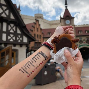 Snacking Around the World Tattoo - EPCOT World Showcase Checklist Passport image 6