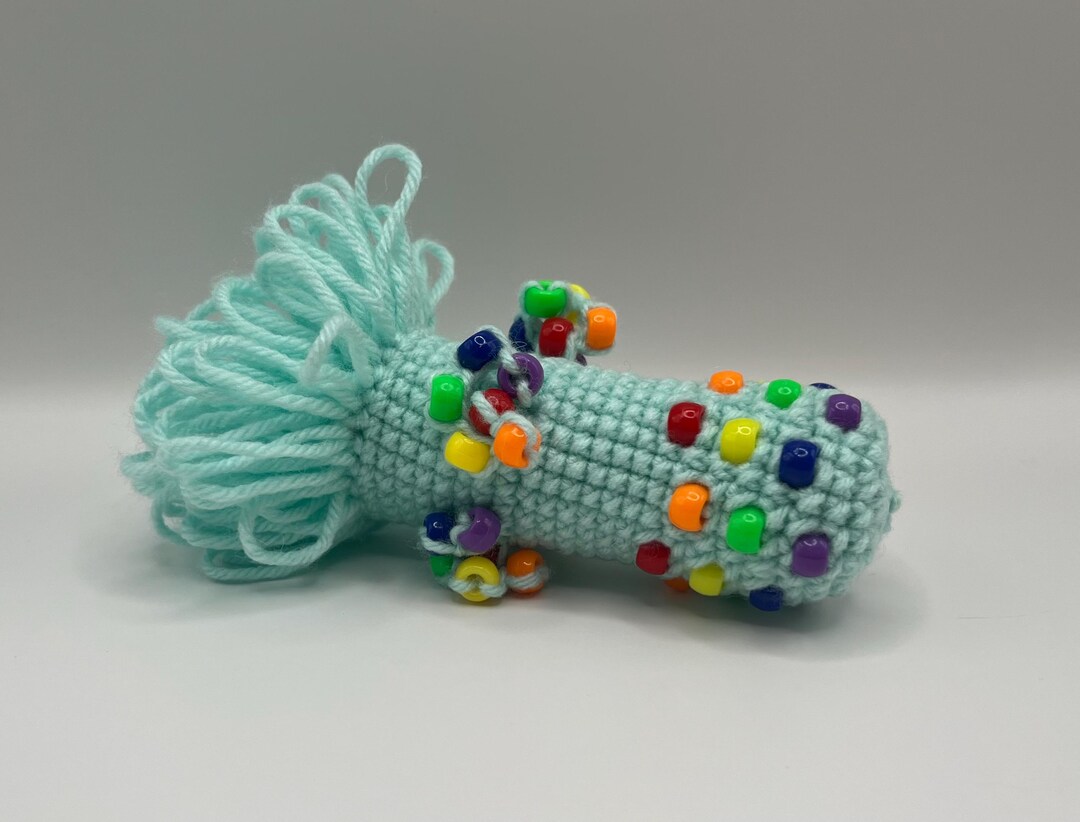 Baby Rattle/ Sensory Toy With Beads - Pattern - Etsy