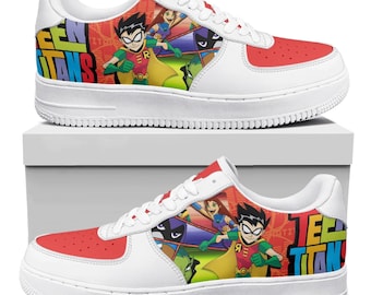 Teen Titans sneakers, animeskor för barn, män, kvinnor