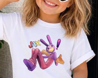 Jax Kids Smile Comfort Colors® Shirt, The Amazing Digital Circus Tee, Tadc Shirt, Tadc Sweatshirt