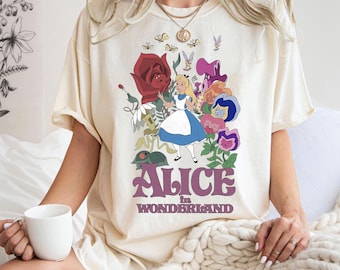 Retro Alice in Wonderland Png, Alice in Wonderland Digital Sublimation Png File, Clipart, Shirt Sublimation Png, Alice Png, Only Png