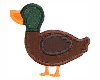 Mallard Duck Patch - Animal Patch - Iron on patch - Sew on patch - Applique patch