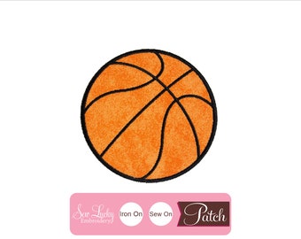 Basketball Patch - Sports Patch - Iron on patch - Sew on patch - Applique patch