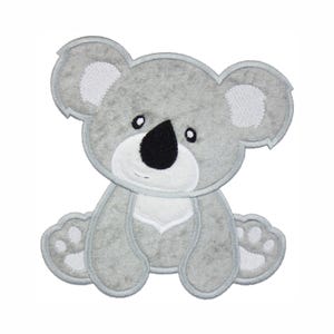 Koala Bear Patch - Animal Patch - Iron on patch - Sew on patch - Applique patch