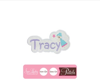 Tooth Fairy Patch - Name Patch - Personalized Patch - Iron on patch - Sew on patch - Applique patch