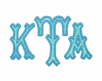 Watercolor Monogram Patch - Custom Patch - Personalized Patch - Bag Patch - Jacket Patch - Hat Patch